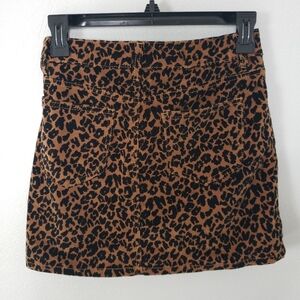 Vanillastar Leopard Skirt Size 1